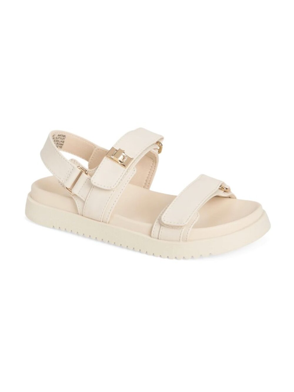 NWT STEVE MADDEN Girls Mona Bone Sandals Size 1